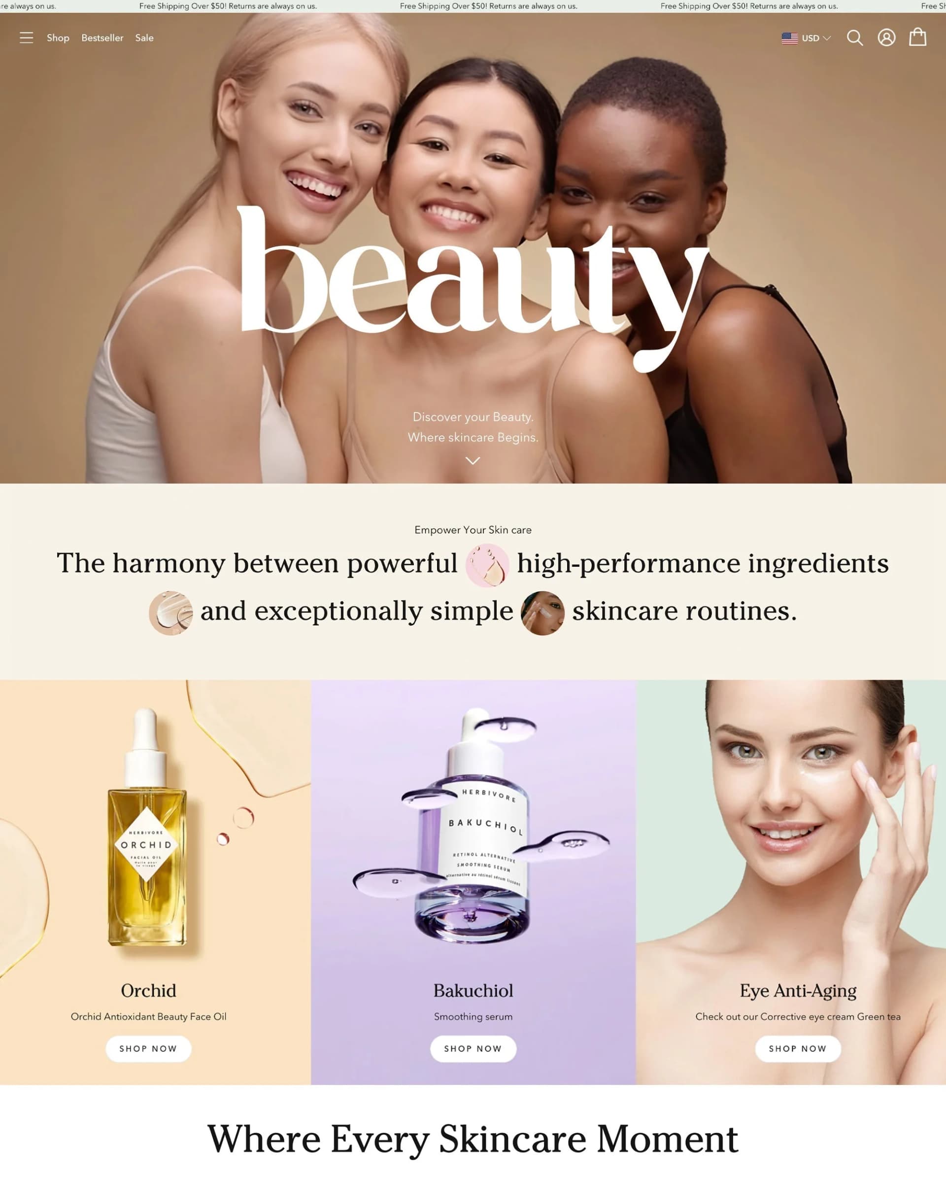 Wonder Shopify theme storefront preview showing image hotspots and product video sections