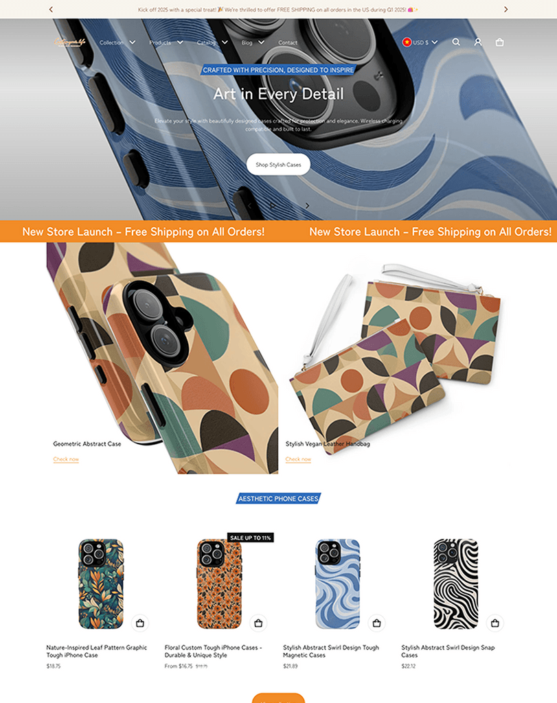 custom your life personalized shopify store