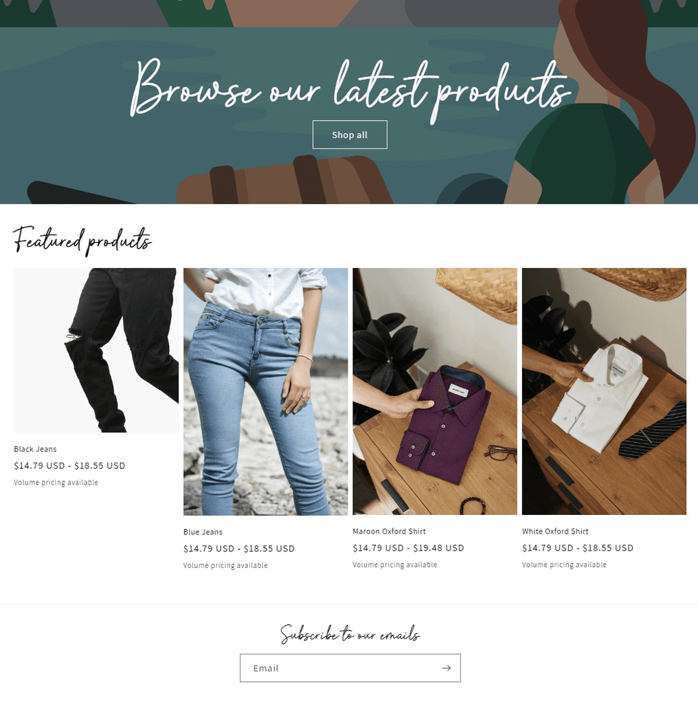 Shopify Site Edited H2