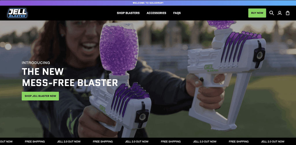 Solodrop Theme Preview Jell Blaster