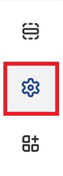 Theme Settings Button Shopify