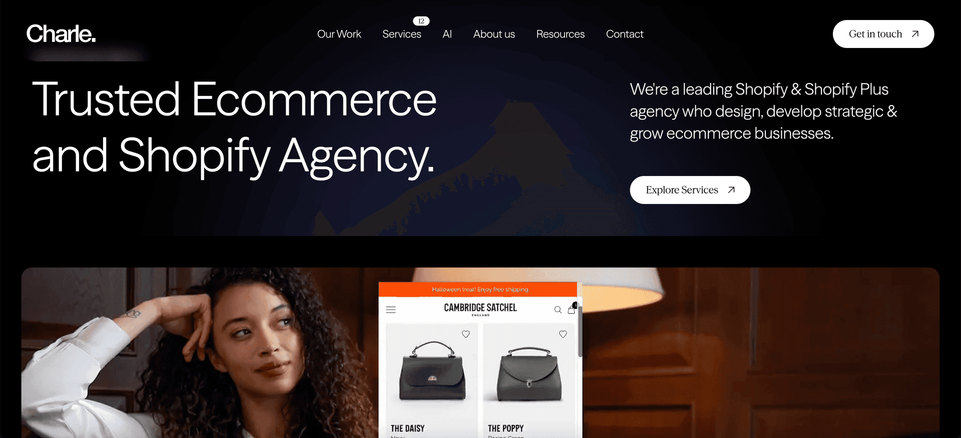 b2b ecommerce homepage example