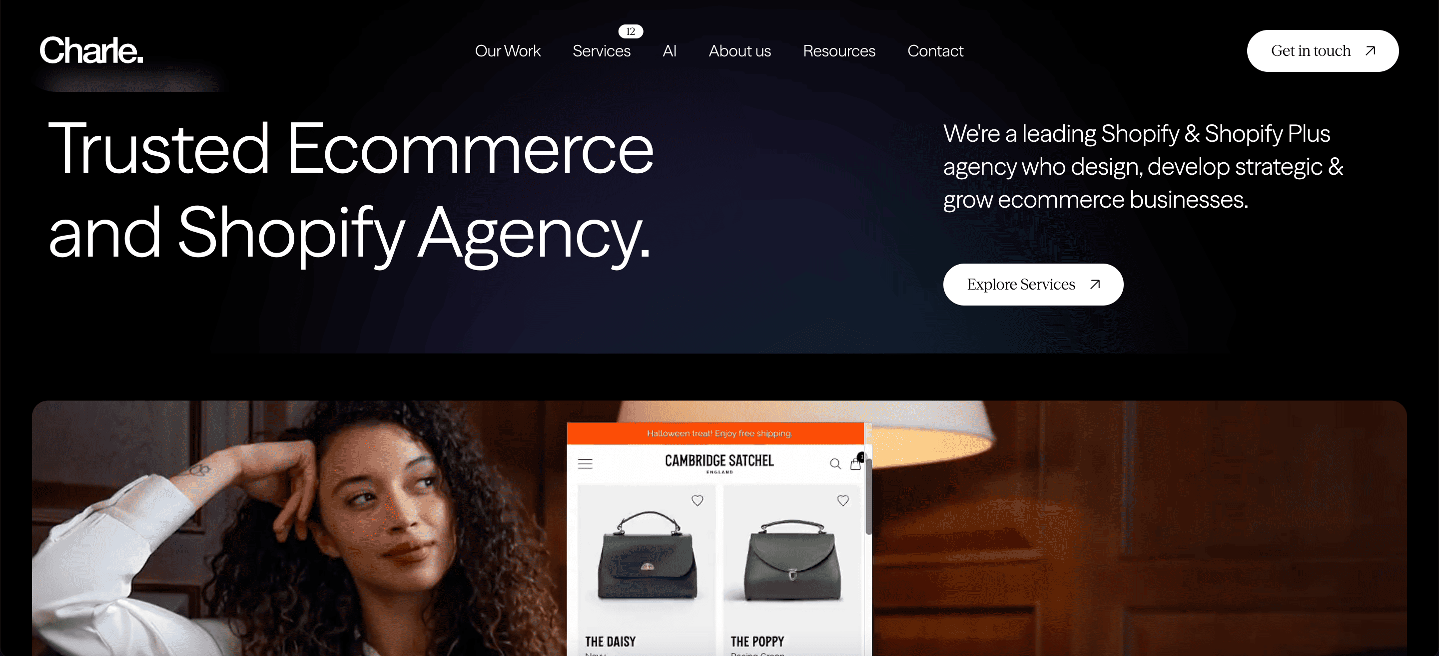 b2b ecommerce homepage example