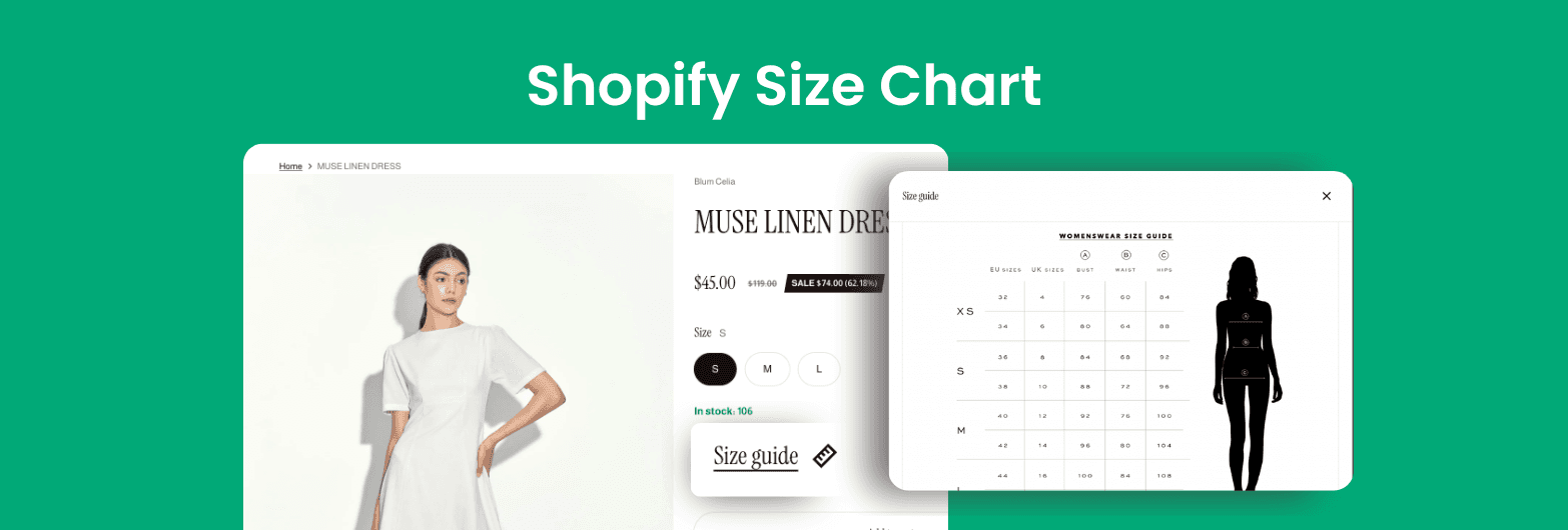 How to add size chart in Shopify (Free & Paid & Theme Methods)