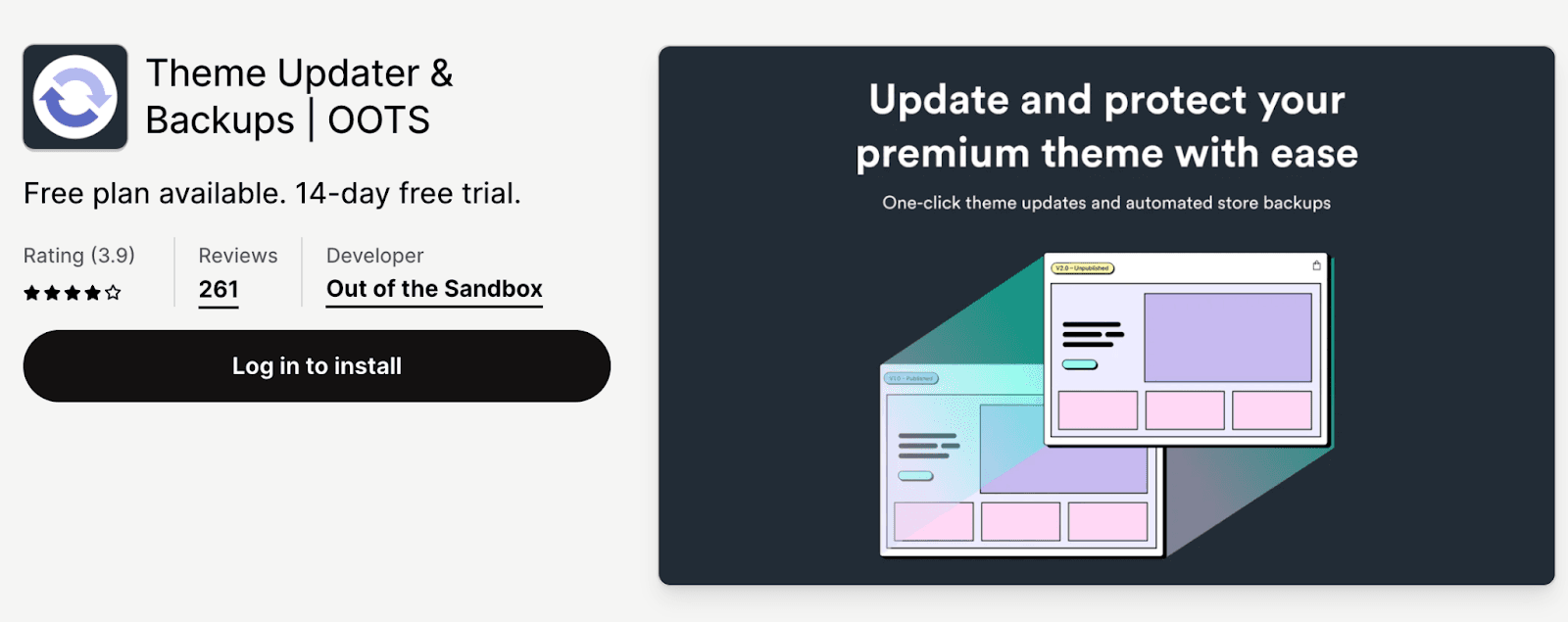 theme updater app