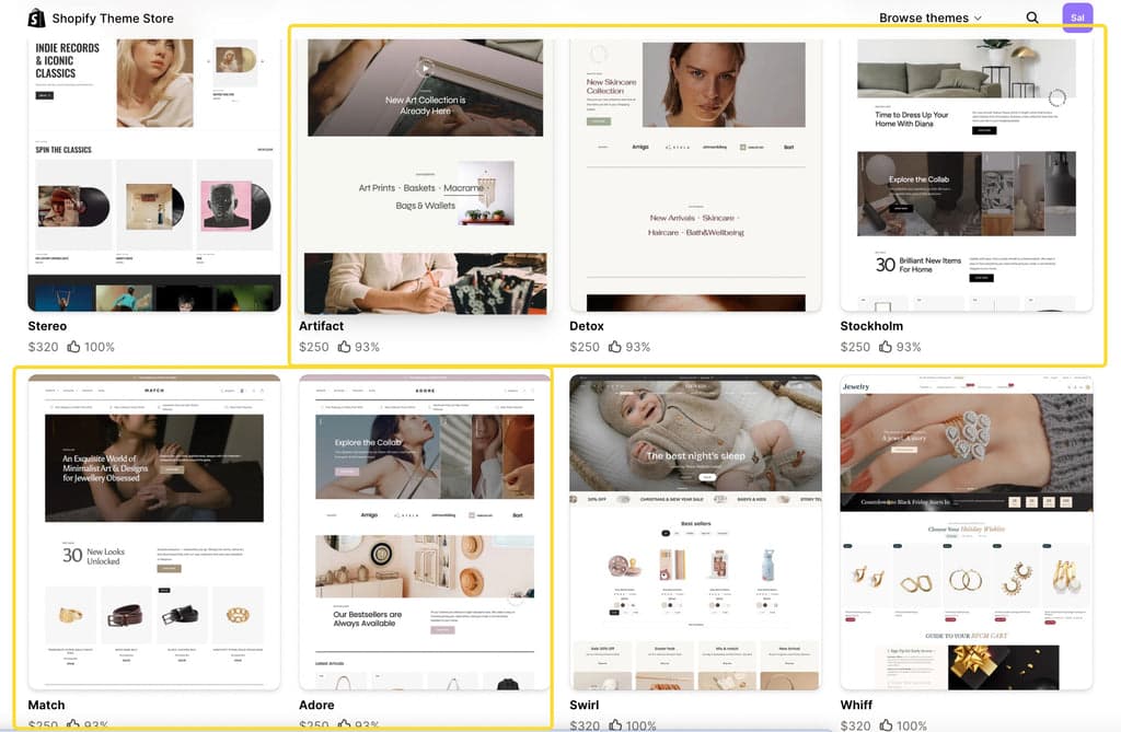 stockholm 5 minimalist shopify preset