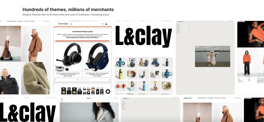 Shopify store with Theme OS 2.0