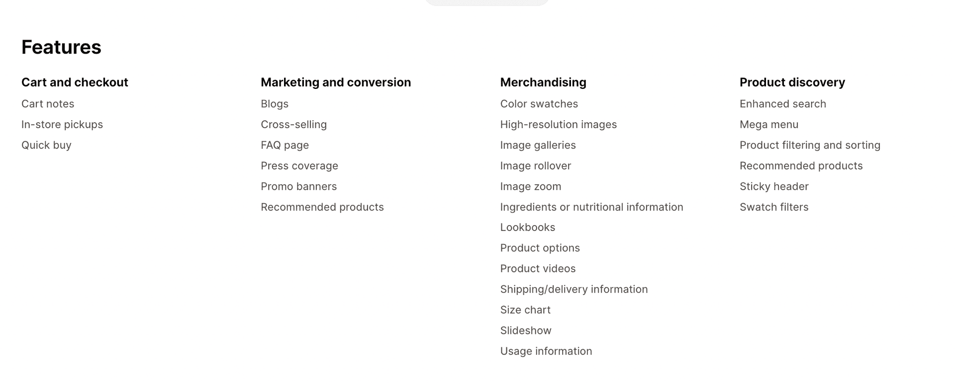 Key Features of the Shopify Dawn Theme