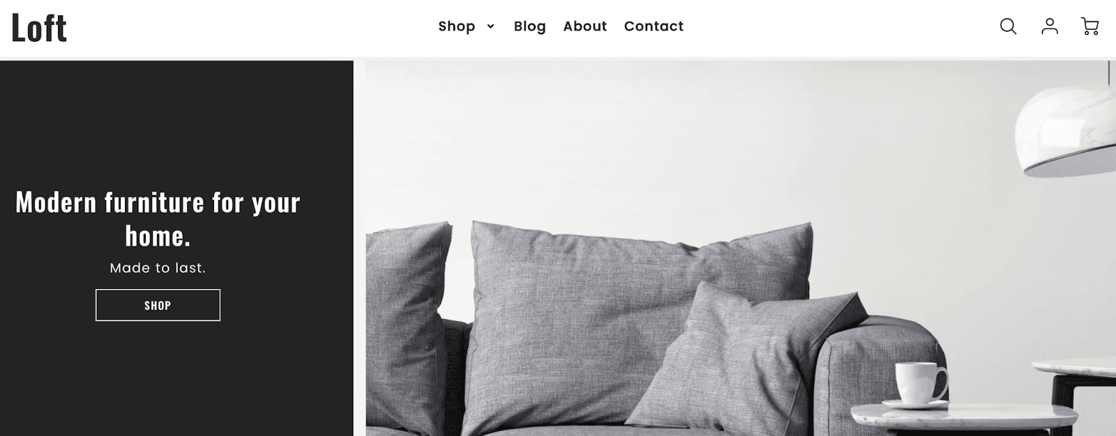 Loft theme