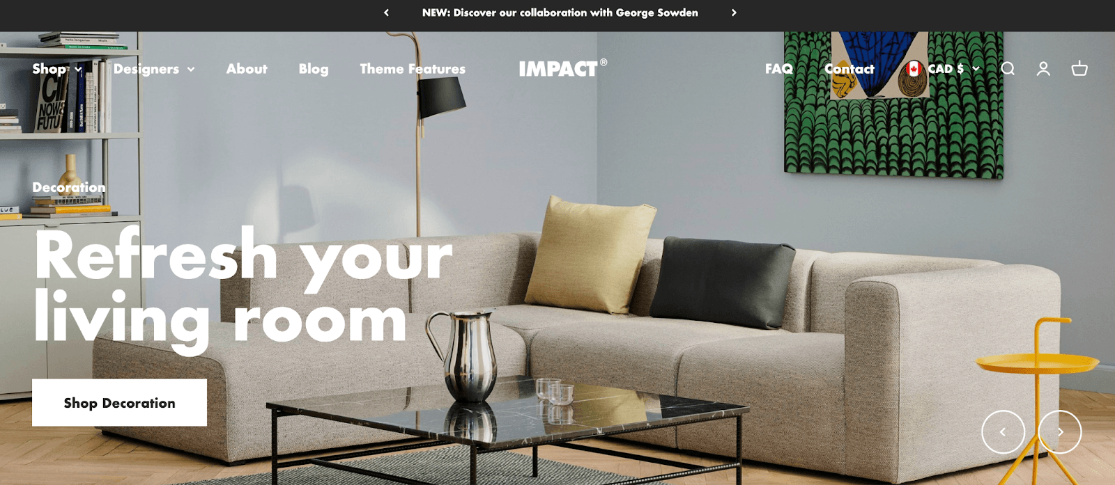 Impact Theme