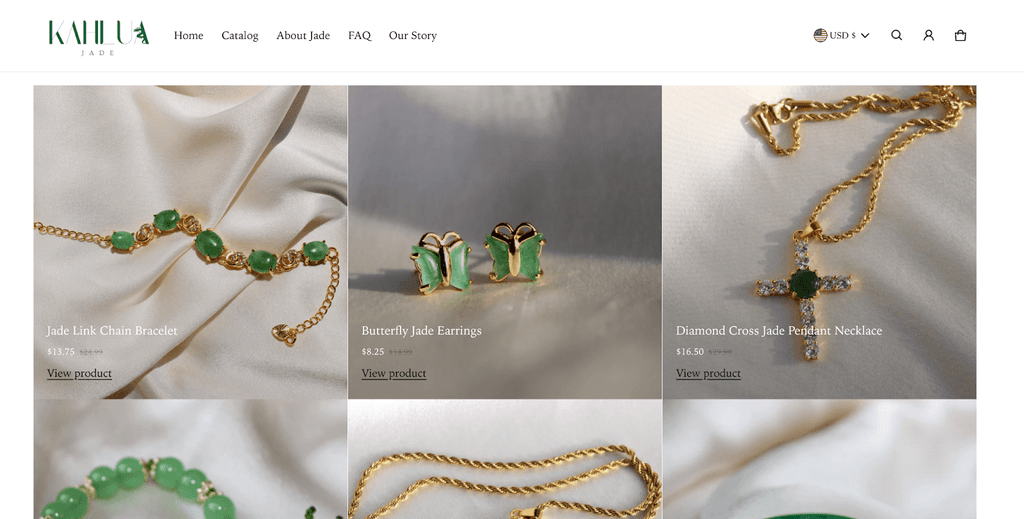 blum theme for jewelry stores example
