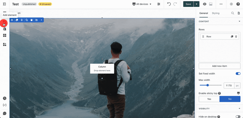 Pagefly Page Builder Demonstration