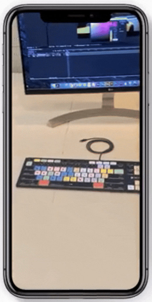 EditorsKeys Shopify AR Example GIF