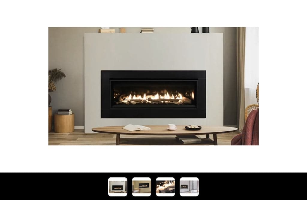 Honey Bear Home LTD Website - Fireplace in Home Image