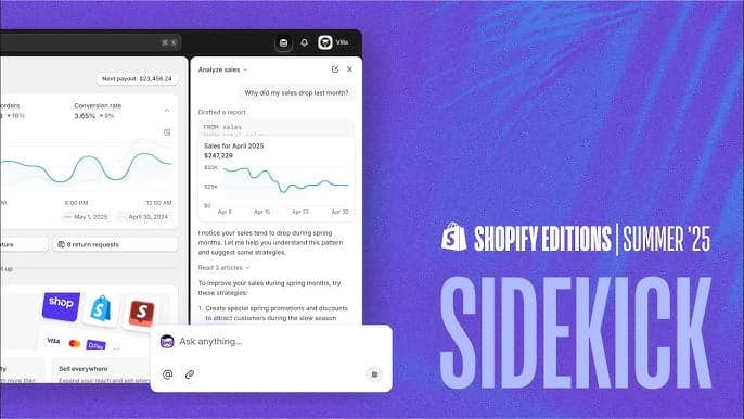 Shopify sidekick summer edition 2025
