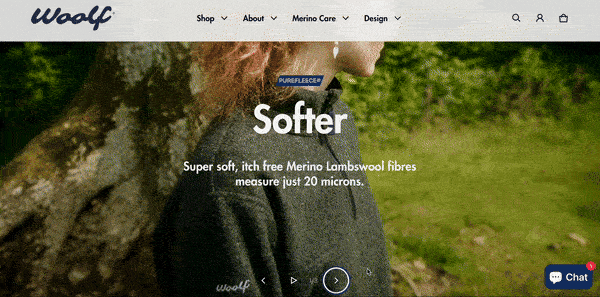 Woolf homepage