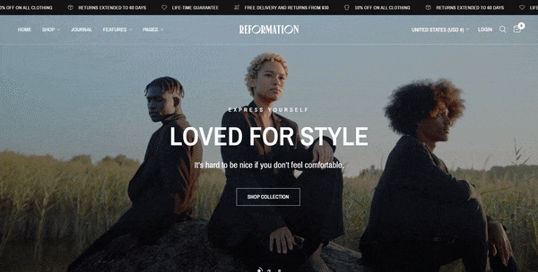 Reformation Scroll Through