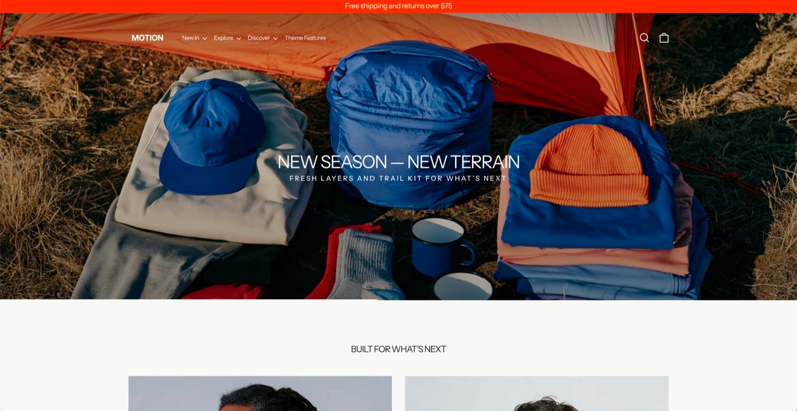 Motion Theme Demo Store