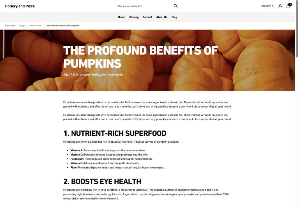 Xclusive Theme - Blog Post Sample