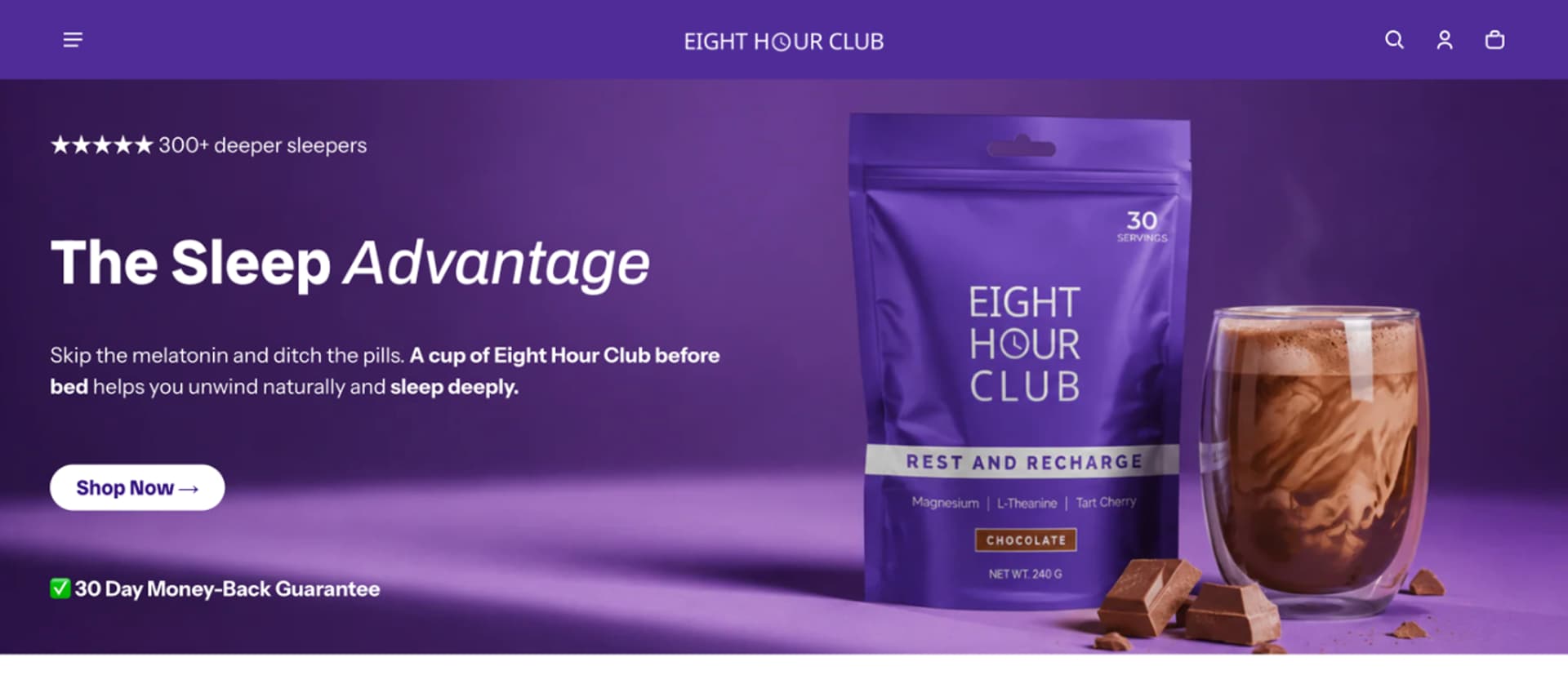 Eight Hour Club store