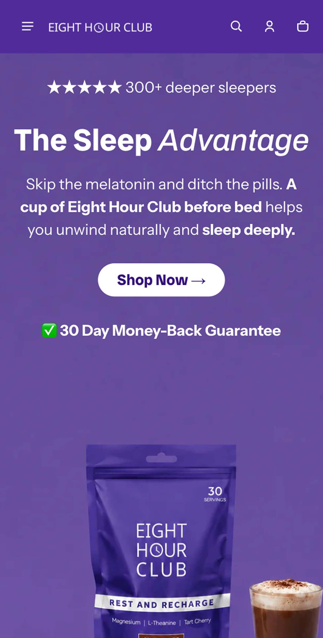 Eight Hour Club mobile