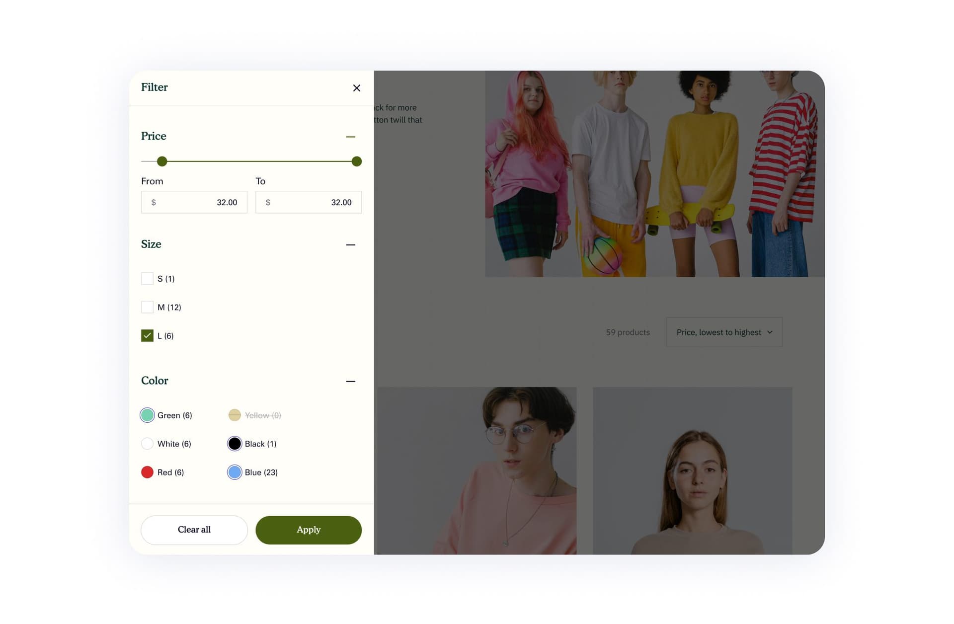 Product Filters
