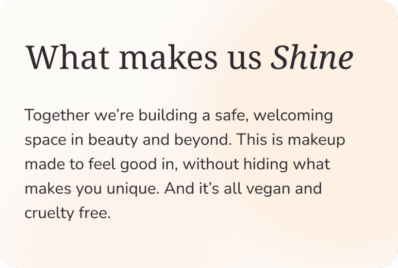 Flexible font application