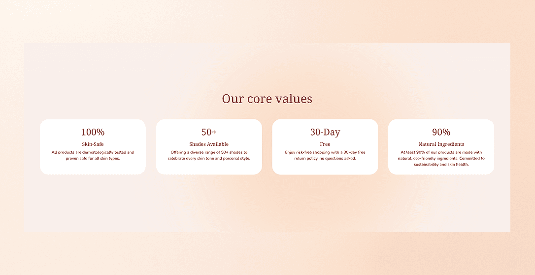 Value list